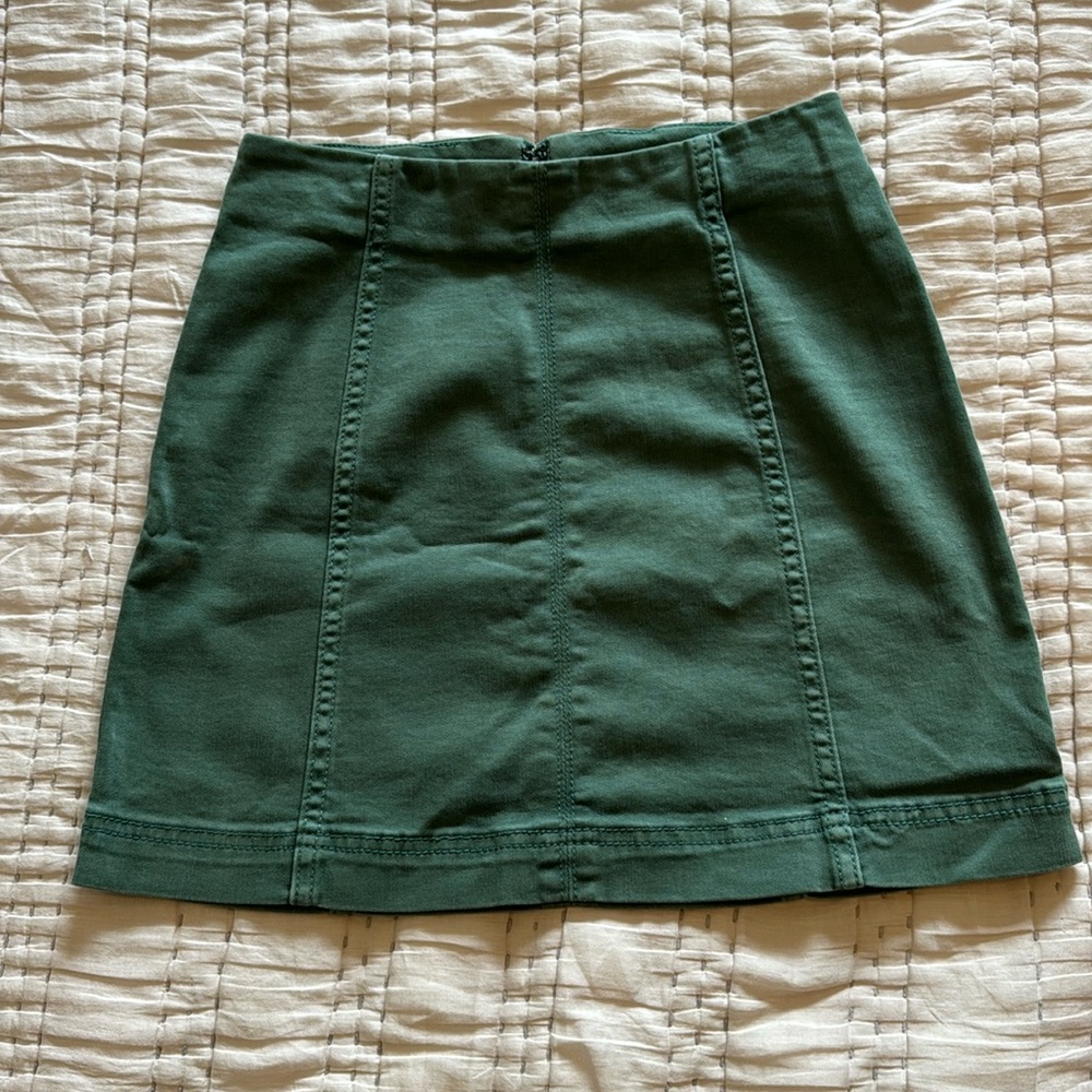 Forest green Wild Fable mini shirt